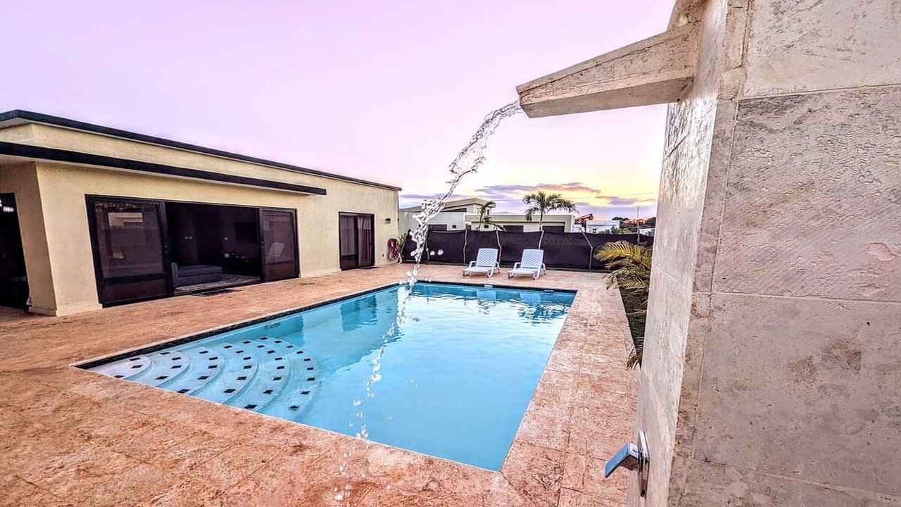 Beachfront home Cabarete